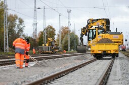 Arbeiten am Kabelkanal